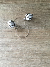 Wild Flower Bud Earrings -White in your choice of style