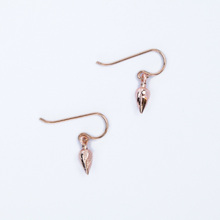 Petite Seed Pod Earrings-Gold or Rose Gold