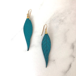 NEW Version Wild Leaf Earrings- Your choice of colour